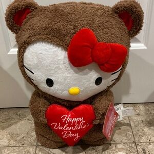 Hello Kitty 2026 Valentines Day Bear greeter, new with tag